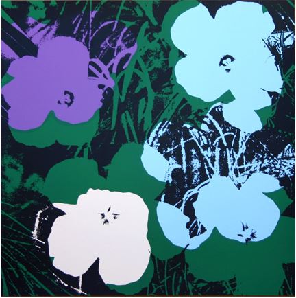 Artwork: Sunday B. Morning after Andy Warhol | Flowers 11.64