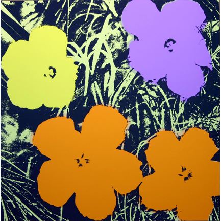 Artwork: Sunday B. Morning after Andy Warhol | Flowers (11.67)