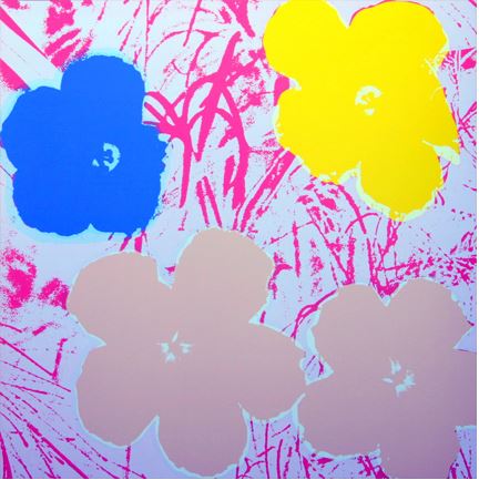 Artwork: Sunday B. Morning after Andy Warhol | Flowers (11.70)