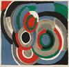 Click to enlarge: Sonia Delaunay-Terk, "Hommage a Stravinksy", serigraph, 1970