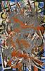 Click to enlarge: Michael Corinne West, "Harlequin", oil on canvas, 1946