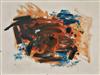 Click to enlarge: Michael Corinne West, "Mt. Sinai Clinic", oil on canvas, 1962