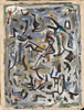 Click to enlarge: Ary Stillman, "Textural Variation", acrylic on canvas, circa 1958