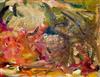 Click to enlarge: Ruth  Wall, "Untitled #1", oil on canvas, 1950