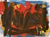 Click to enlarge: Michael Corinne West, "Untitled #102", oil on board, 1966