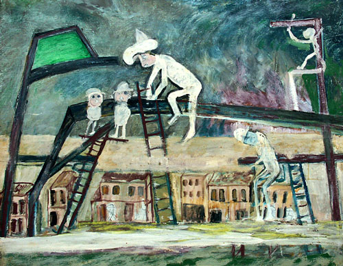 Artwork: Jon Serl | Construction Men