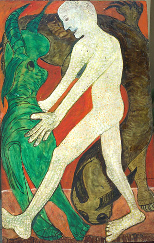 Jon Serl | Nude and Dragon