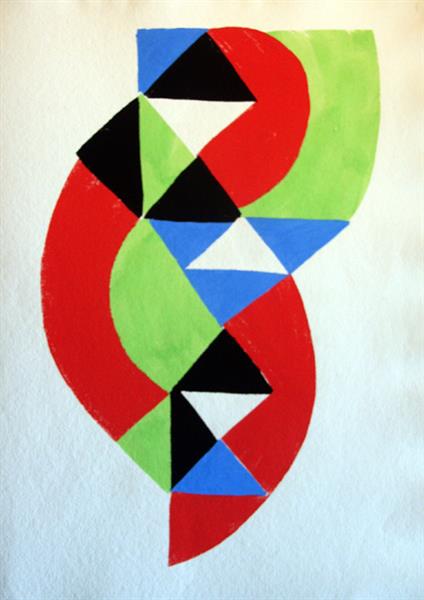 Artwork: Sonia Delaunay | Rythmes Couleurs Portfolio