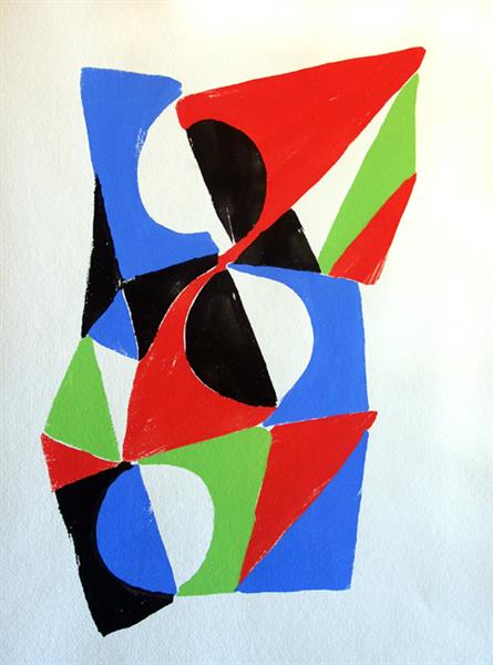 Artwork: Sonia Delaunay | Rythmes Couleurs Portfolio