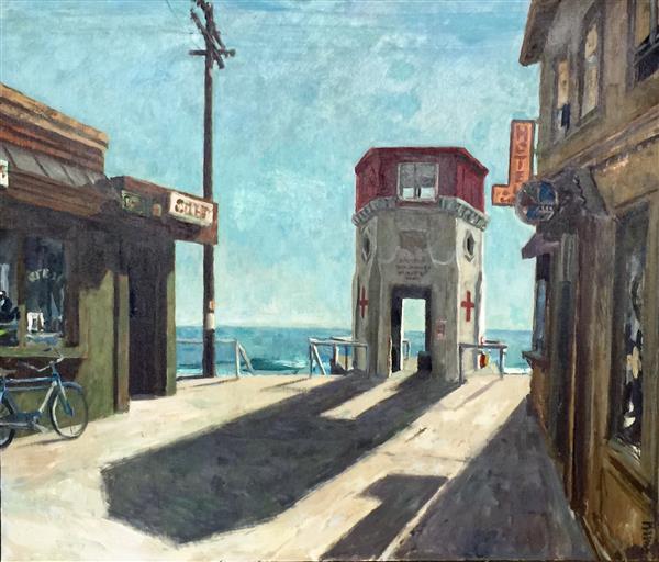 Roger Kuntz | Untitled - Boardwalk, Laguna Beach