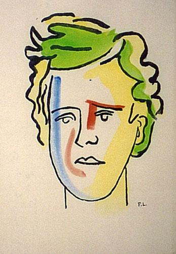 Artwork: Fernand Léger | Portrait de Rimbaud (Portrait of the Franch Poet Arthur Rimbaud)