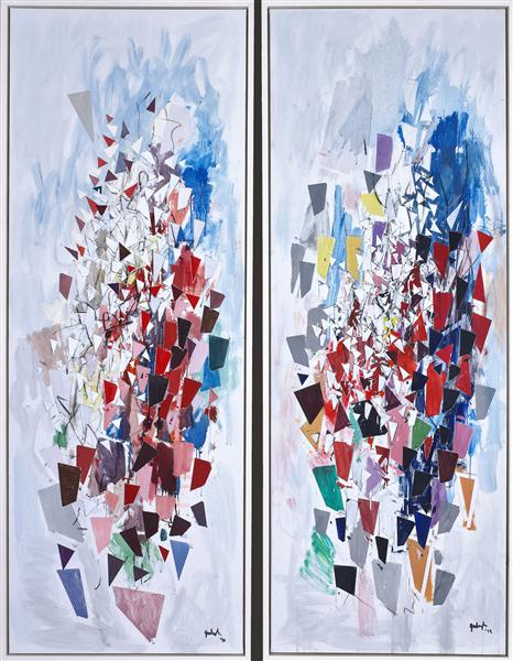 Artwork: Robert Goodnough | "Soaring II" & "Soaring I"