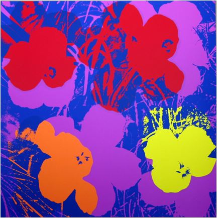 Artwork: Sunday B. Morning after Andy Warhol | Flowers (11.66)