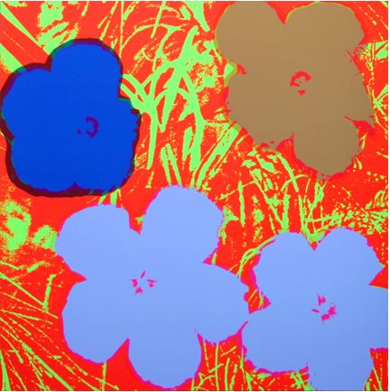 Artwork: Sunday B. Morning after Andy Warhol | Flowers (11.69)
