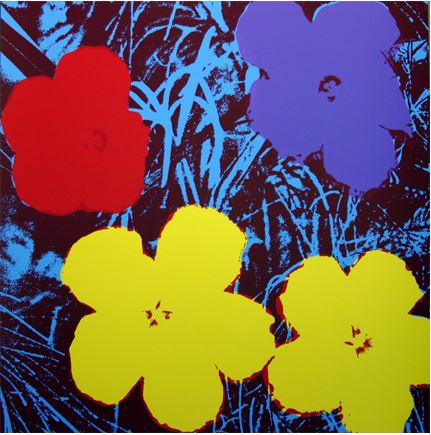Artwork: Sunday B. Morning after Andy Warhol | Flowers (11.71)