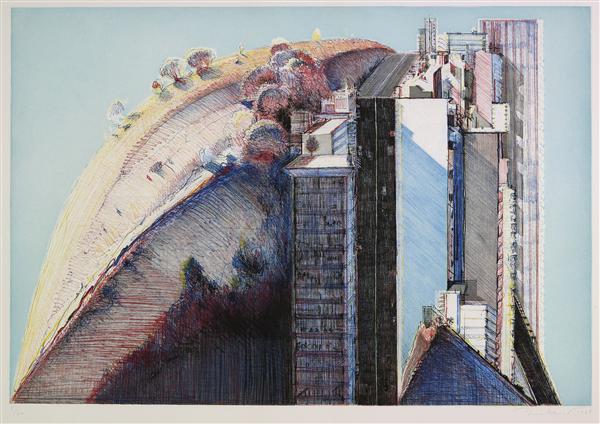 Artwork: Wayne Thiebaud | Country City