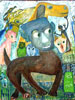 Animal with Mask by Jon Serl