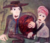 Mexican Man, Woman, Rock by Jon Serl